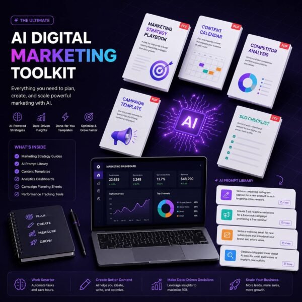 AI Marketing Toolkit Pro - prompts, templates and workflows for AI-powered marketing